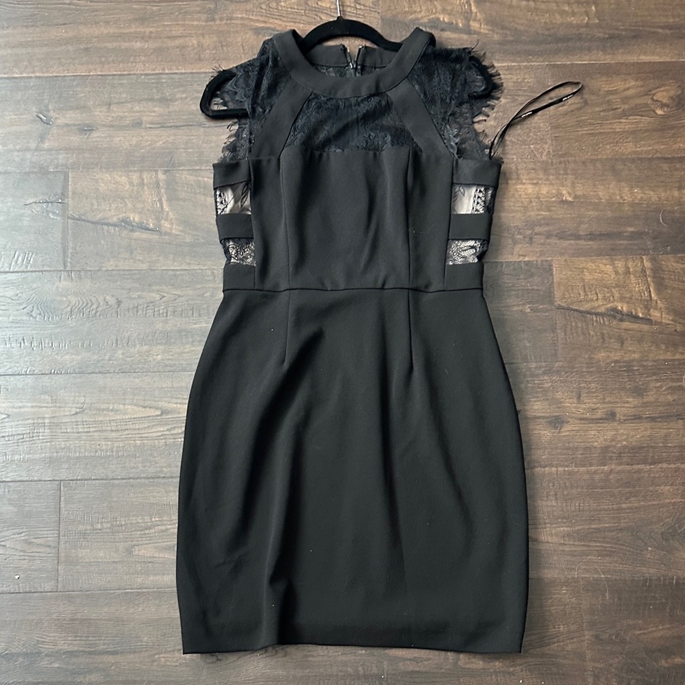 Julia Jordan Black Asymmetrical Dress